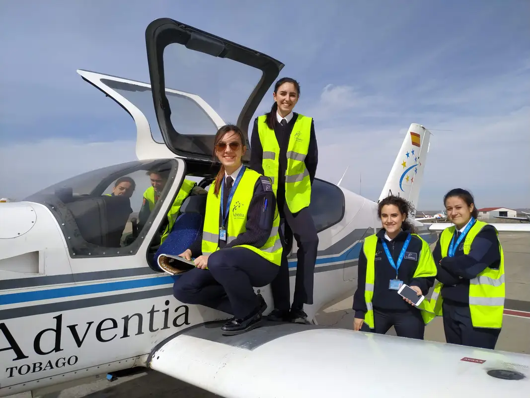 Foto del sitio web de Adventia European College of Aeronautics