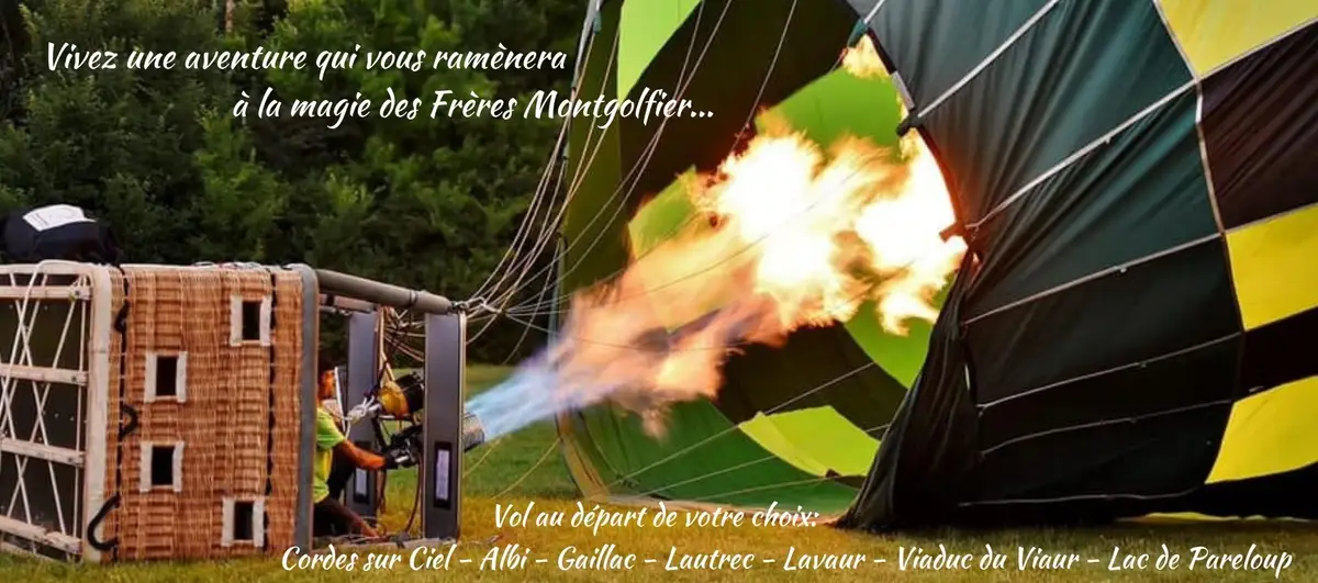 Foto von der Website von Les Montgolfières Occitanes de Toulouse
