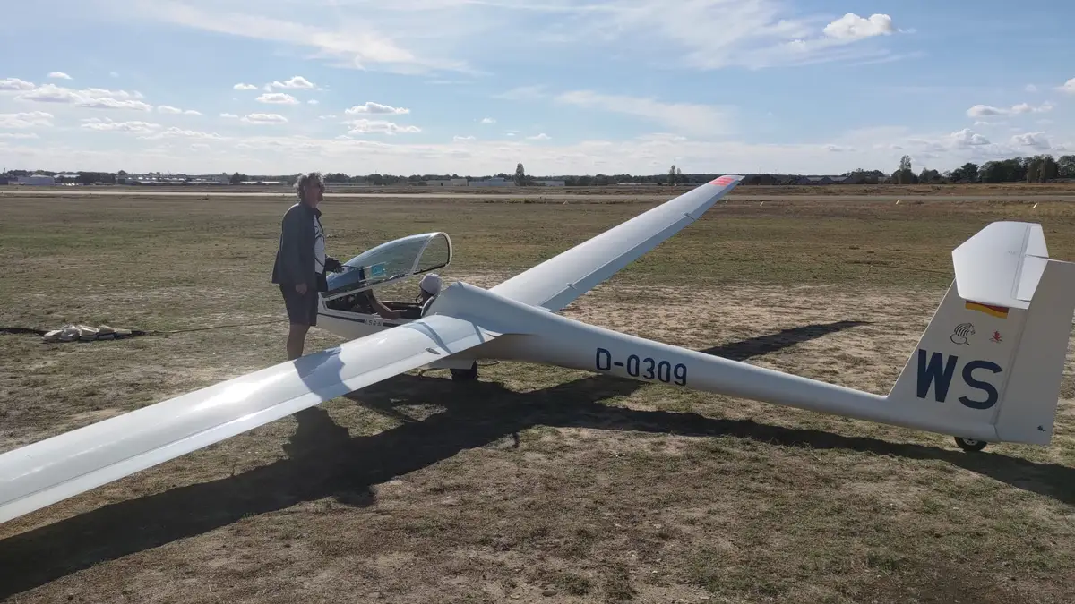Foto von der Website von Les Ailes Du Maine Planeur