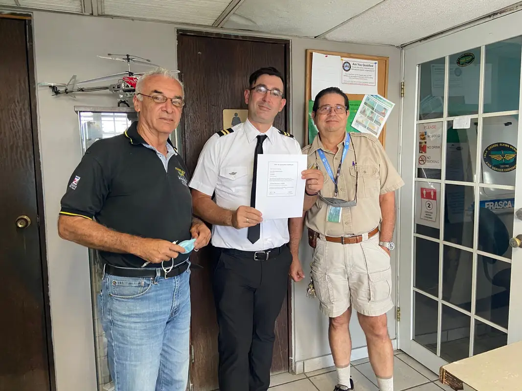 Photo from Isla Grande Flying School's website