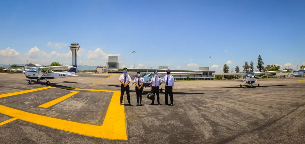 Foto del sitio web de Escuela de Vuelo Aeropacífico