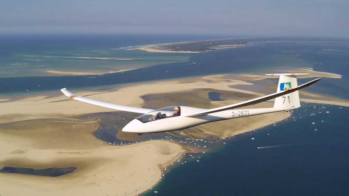 Foto von der Website von Planeurs Du Bassin D'Arcachon