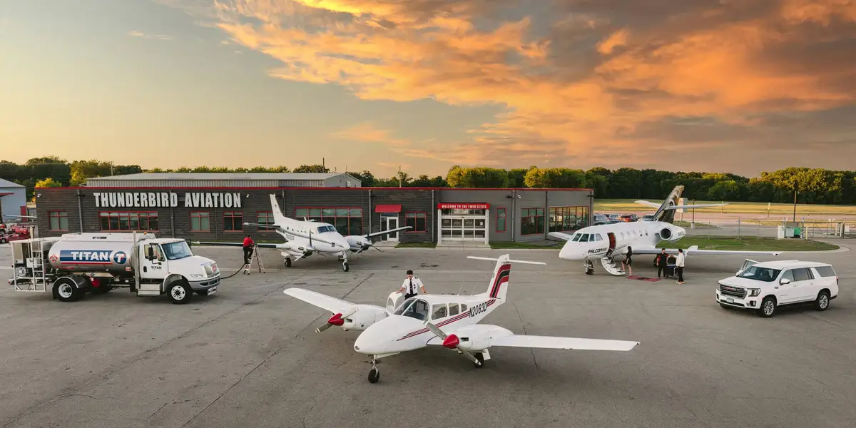Photo from Thunderbird Aviation INC's website