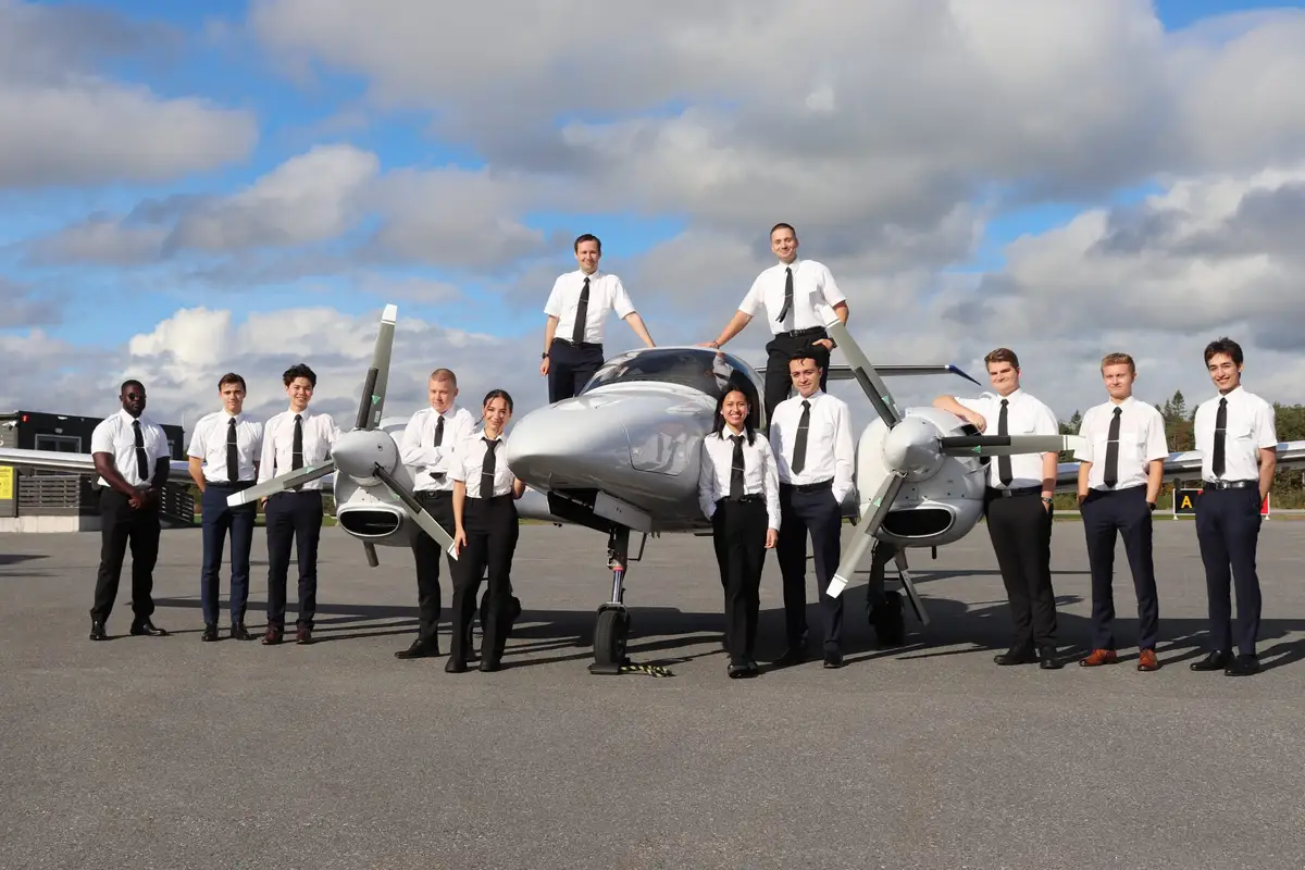 Foto del sitio web de OSM Aviation Academy AB