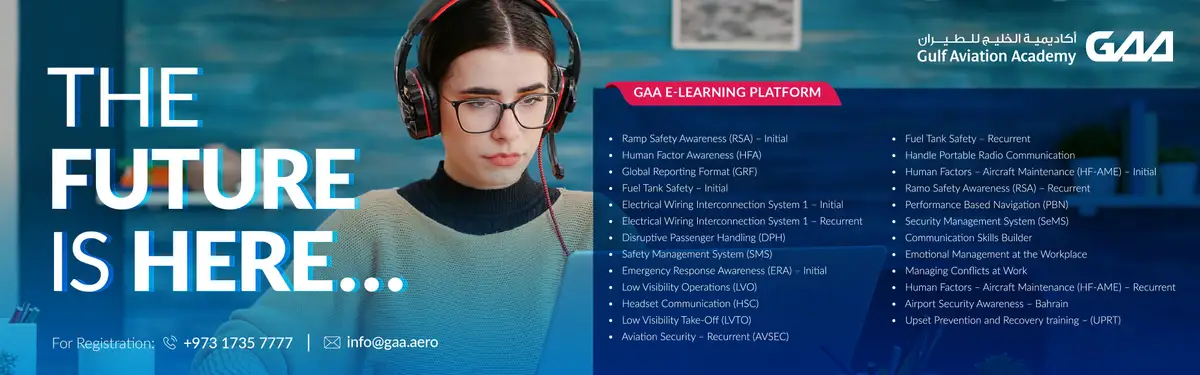 Photo from Gulf Aviation Academy GAA's website