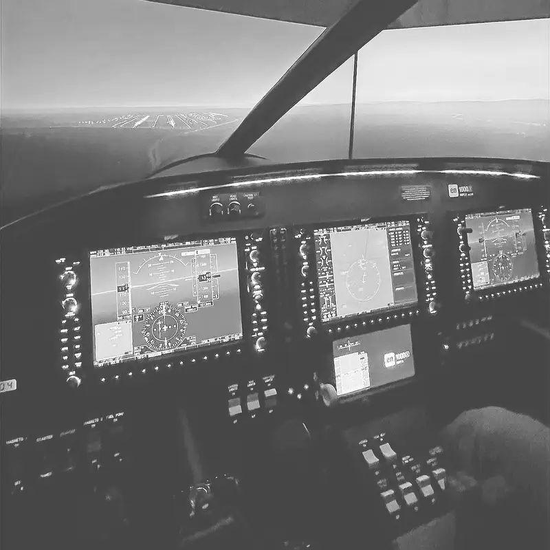Foto von der Website von Flight Training Center 22 GmbH