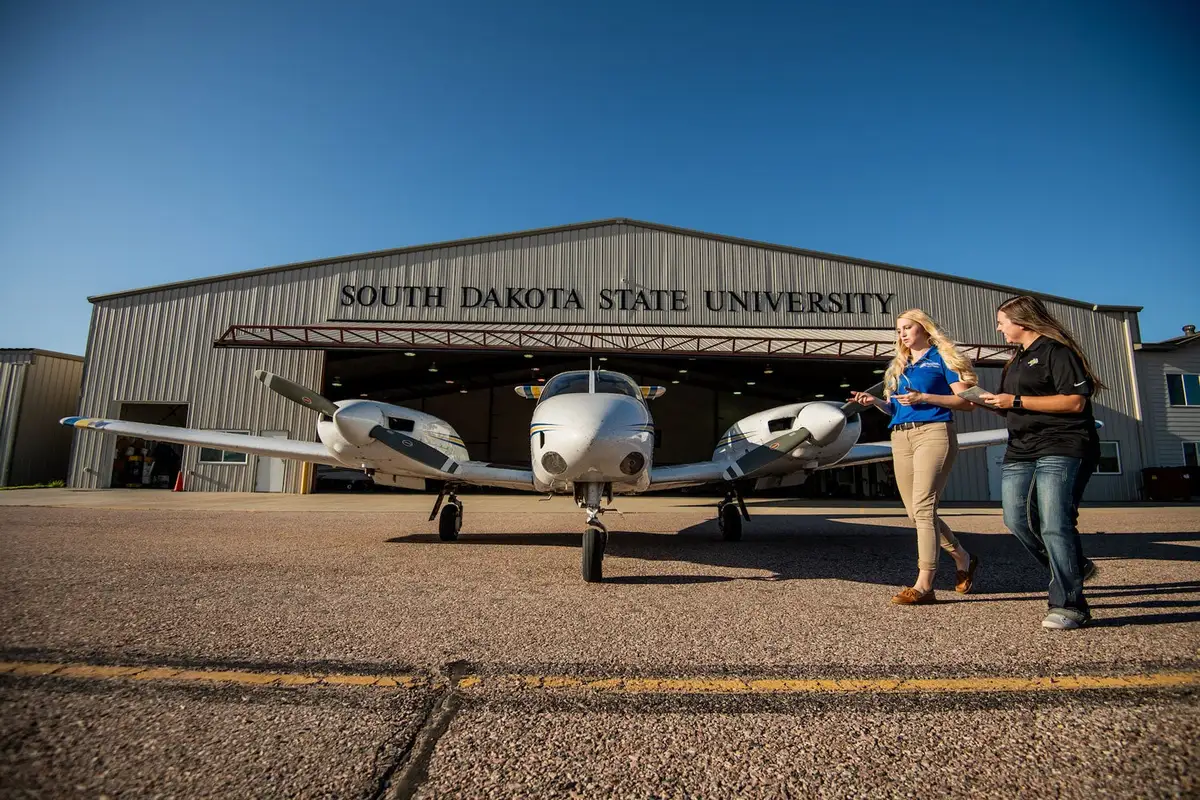 Foto von der Website von South Dakota State University Aviation Program