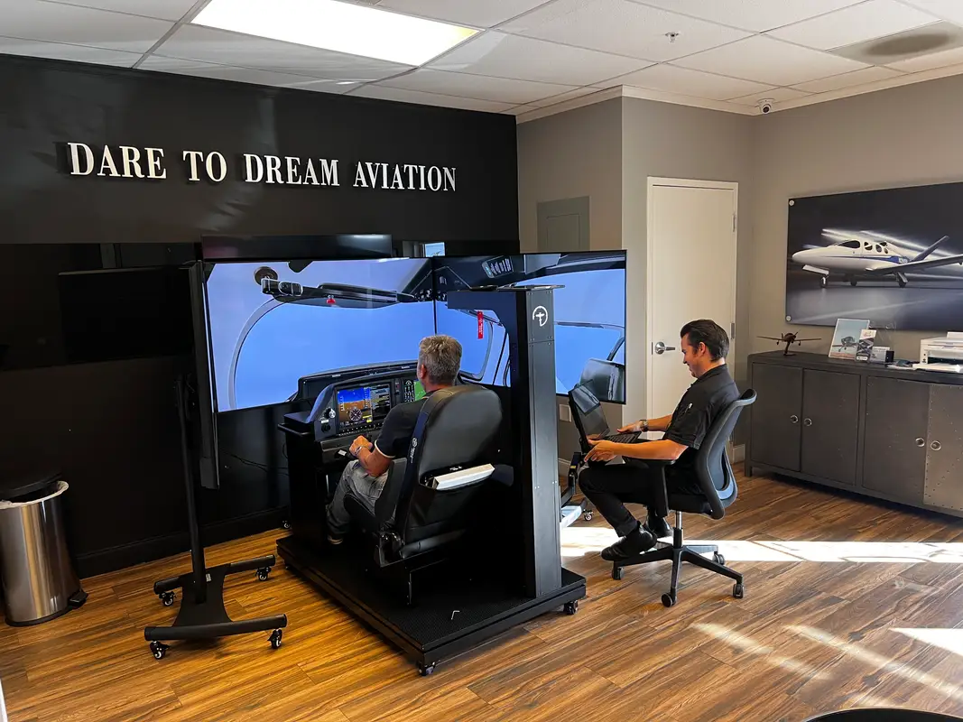 Foto del sitio web de Dare To Dream Aviation