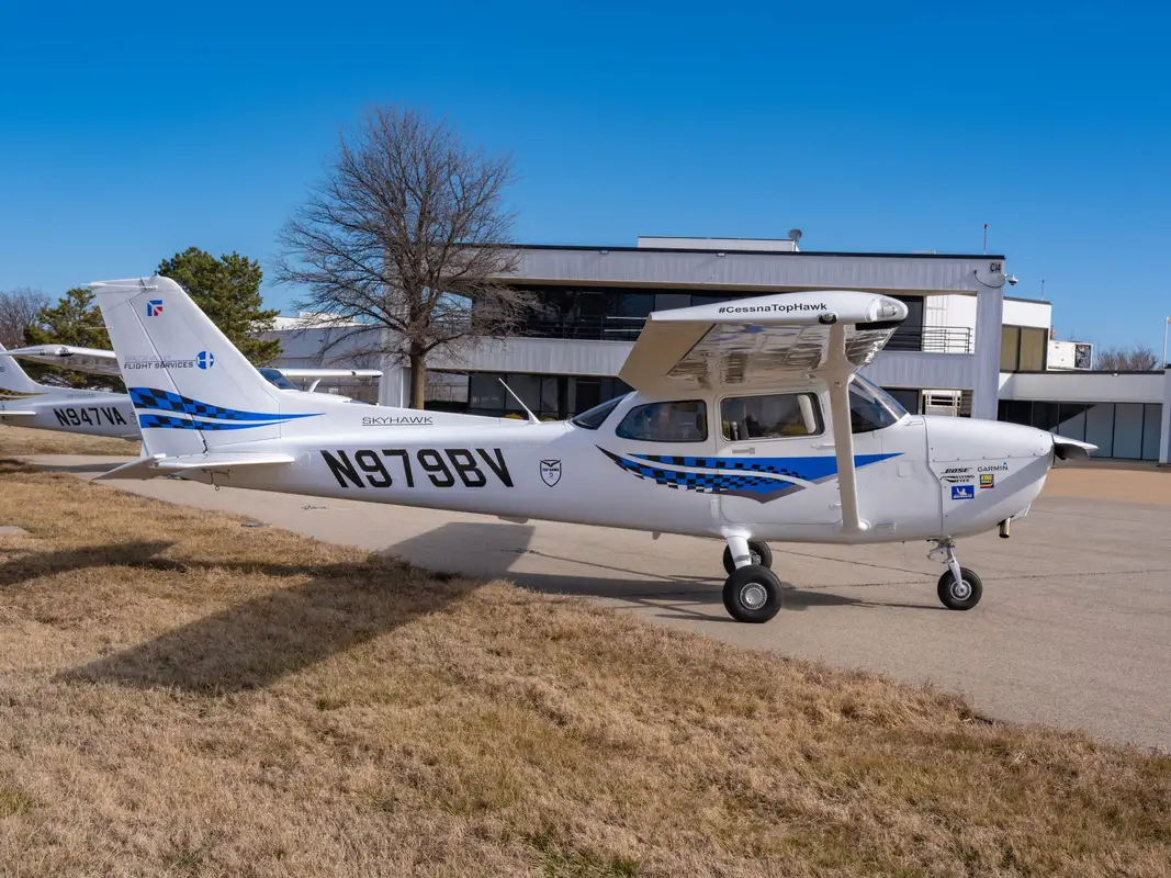 Foto von der Website von Brazos Valley Flight Services