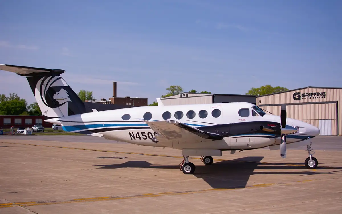 Foto von der Website von Griffing Flying Service