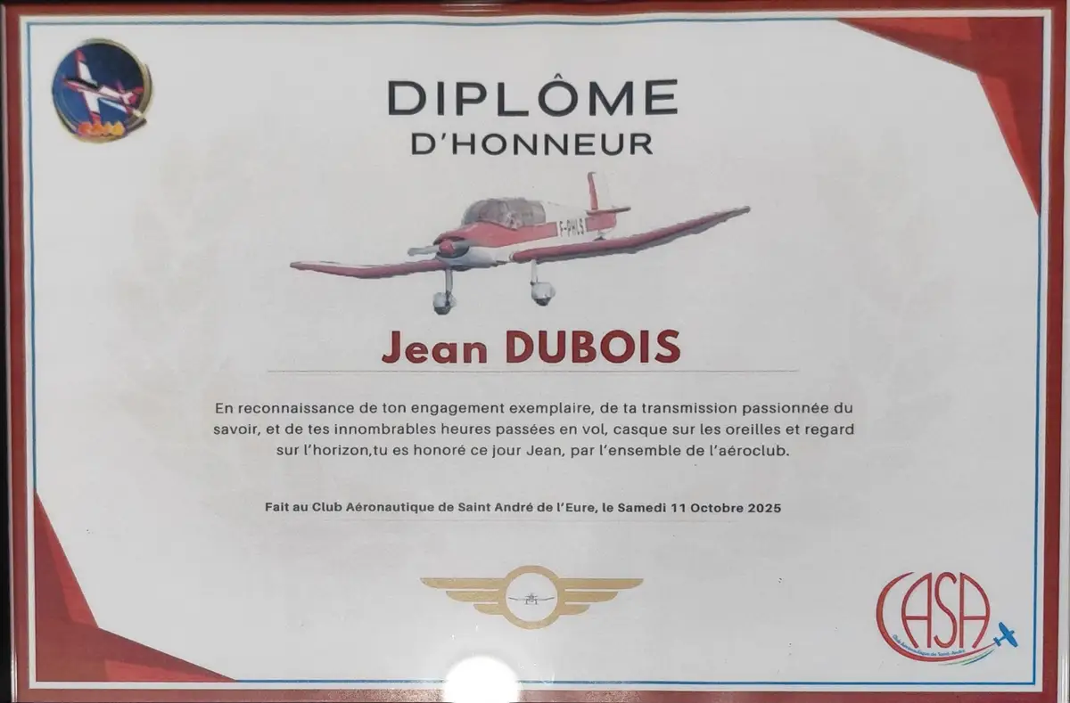Photo du site web de Club Aéronautique de Saint-André-de-l'Eure