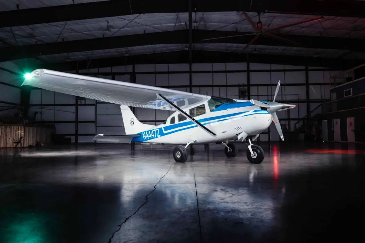 Foto von der Website von Blue River Aviation