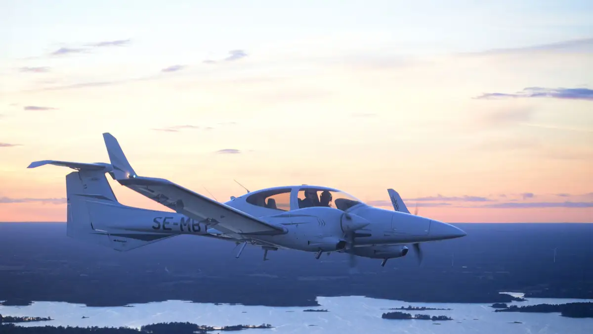 Photo from Diamond Flight Academy Scandinavia AB's website