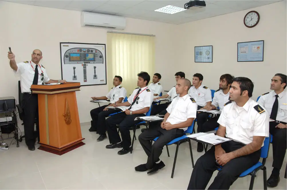 Photo du site web de Fujairah Aviation Academy